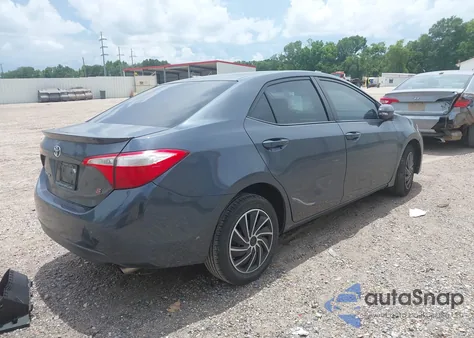 2016 Toyota Corolla S z USA, uszkodzony, nr VIN 2T1BURHE8GC646730